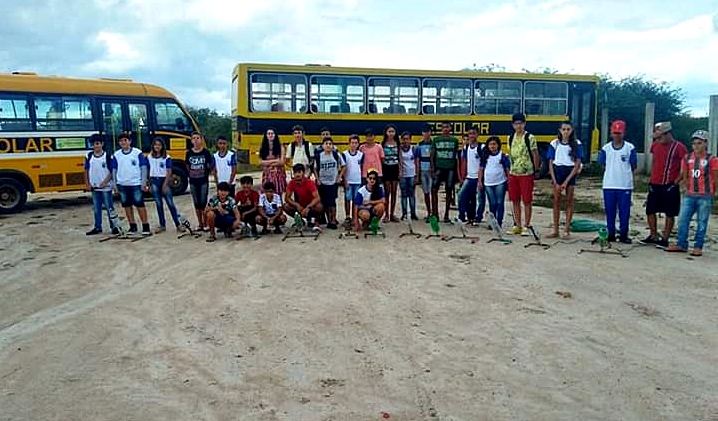 Alunos de Pedra Lavrada vão participar da Jornada de Foguetes no RJ