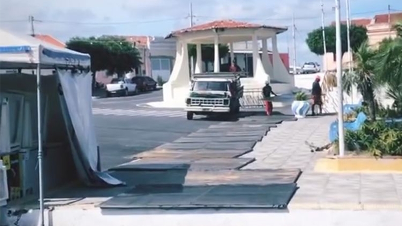 Praça de Pedra Lavrada será cercada para proibir entrada de bebida durante shows